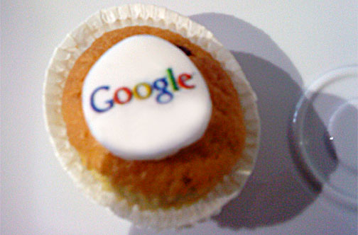 Google-muffins på Google-kurs i Stockholm.